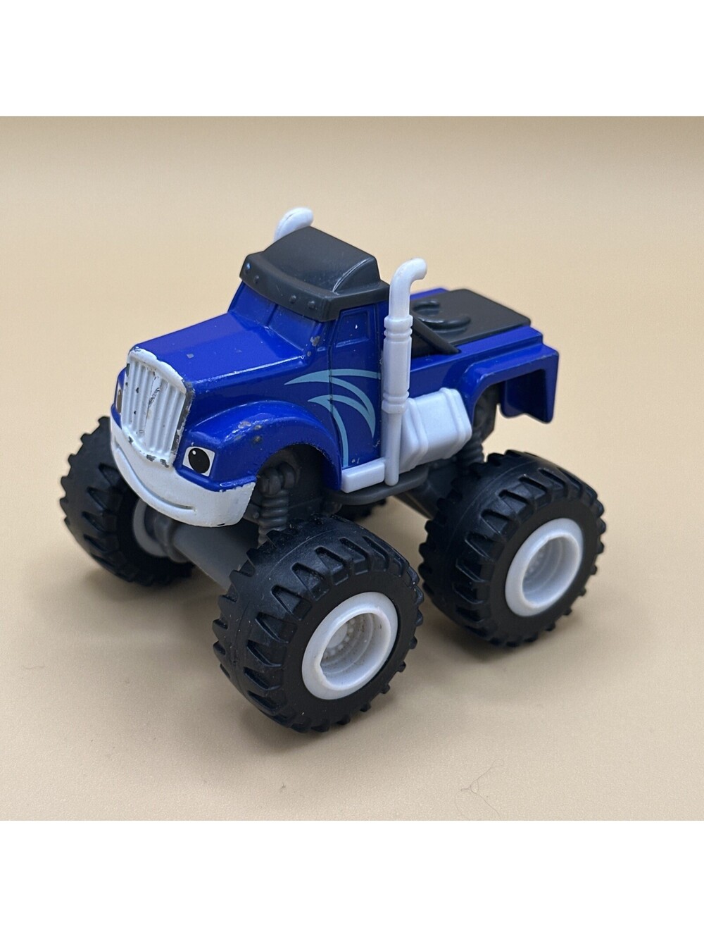 Blaze and the Monster Machines Crusher Blue Pickup Truck Toy Diecast 2014